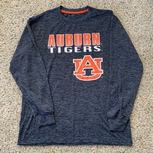 AUBURN TIGERS MENS L/S PERFORMANCE T-SHIRT